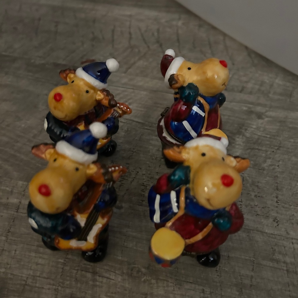 Reindeer Trinket boxes